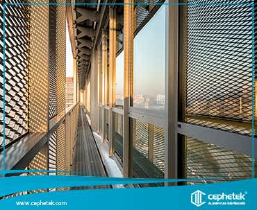 Alüminyum Mesh Panel Cephetek